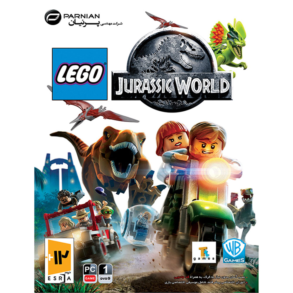 بازی Lego Jurassic World 1DVD9 مناسب برای PC