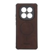 قاب جیر Kajsa طرح مگ سیف MNC مدل Xiaomi Redmi Note 14 Pro 4G - قهوه ای
