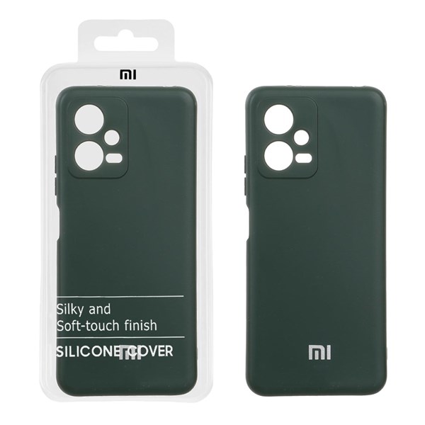 قاب نیو سیلیکون محافظ لنزدار RFF مدل Xiaomi Redmi Note 12 5G / Poco X5 5G - سبز(پک دار)