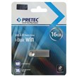 Pretec Win USB 2.0 Flash Memory - 16GB - نقره ای (گارانتی فراگامان)