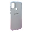 قاب SO COOL لنز متال لوگودار دور رنگی Samsung Galaxy A11 / M11 - آبی بنفش