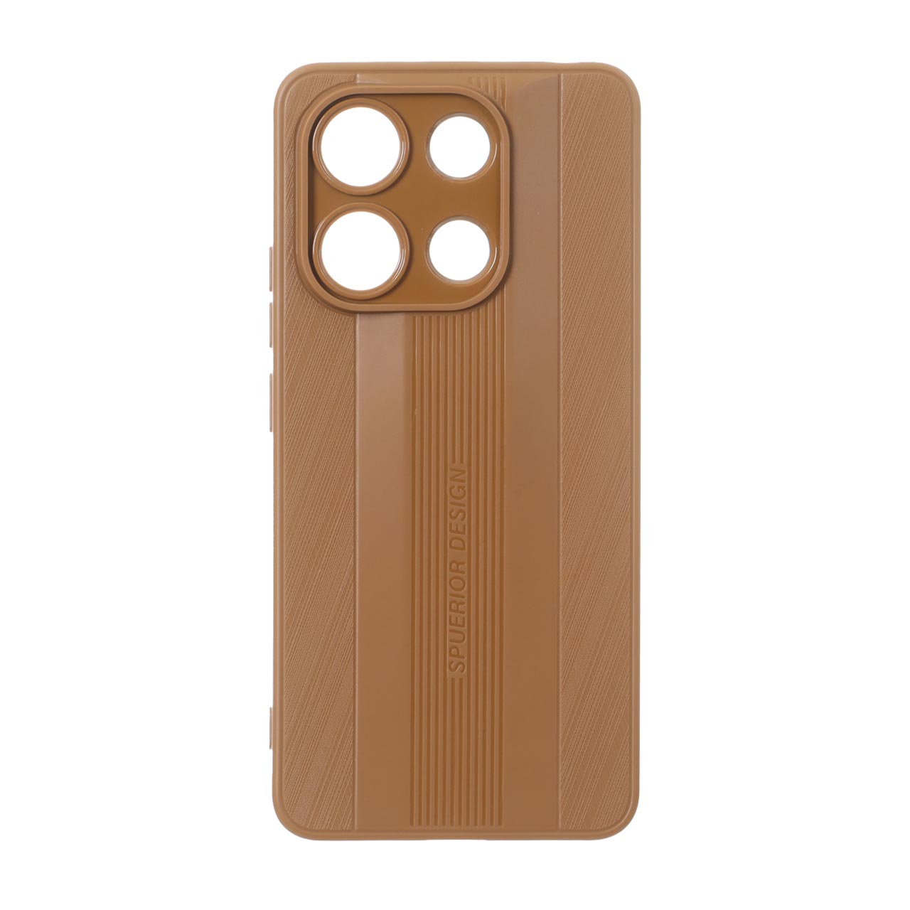 قاب Spuerior Design محافظ لنزدار Xiaomi Redmi Note 13 4G - عسلی