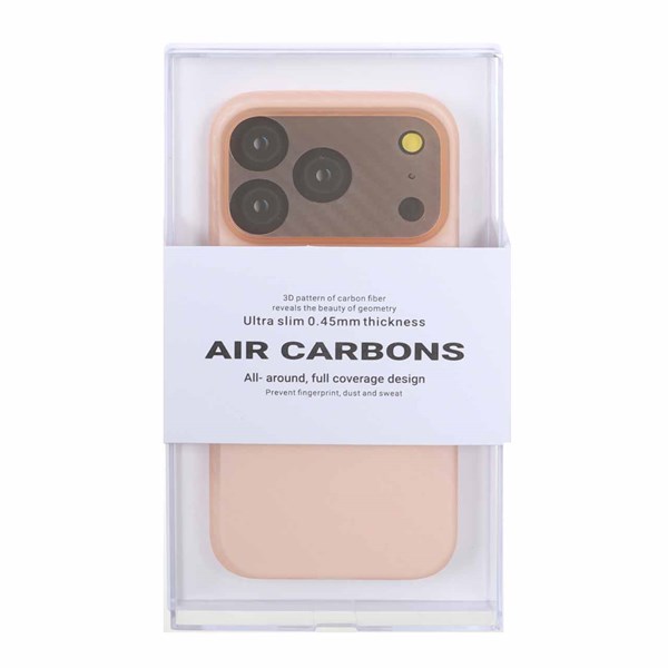 قاب محافظ لنزدار Original KDoo Air Carbon مدل Apple iPhone 17 Pro - نارنجی ( پک دار) - NTC