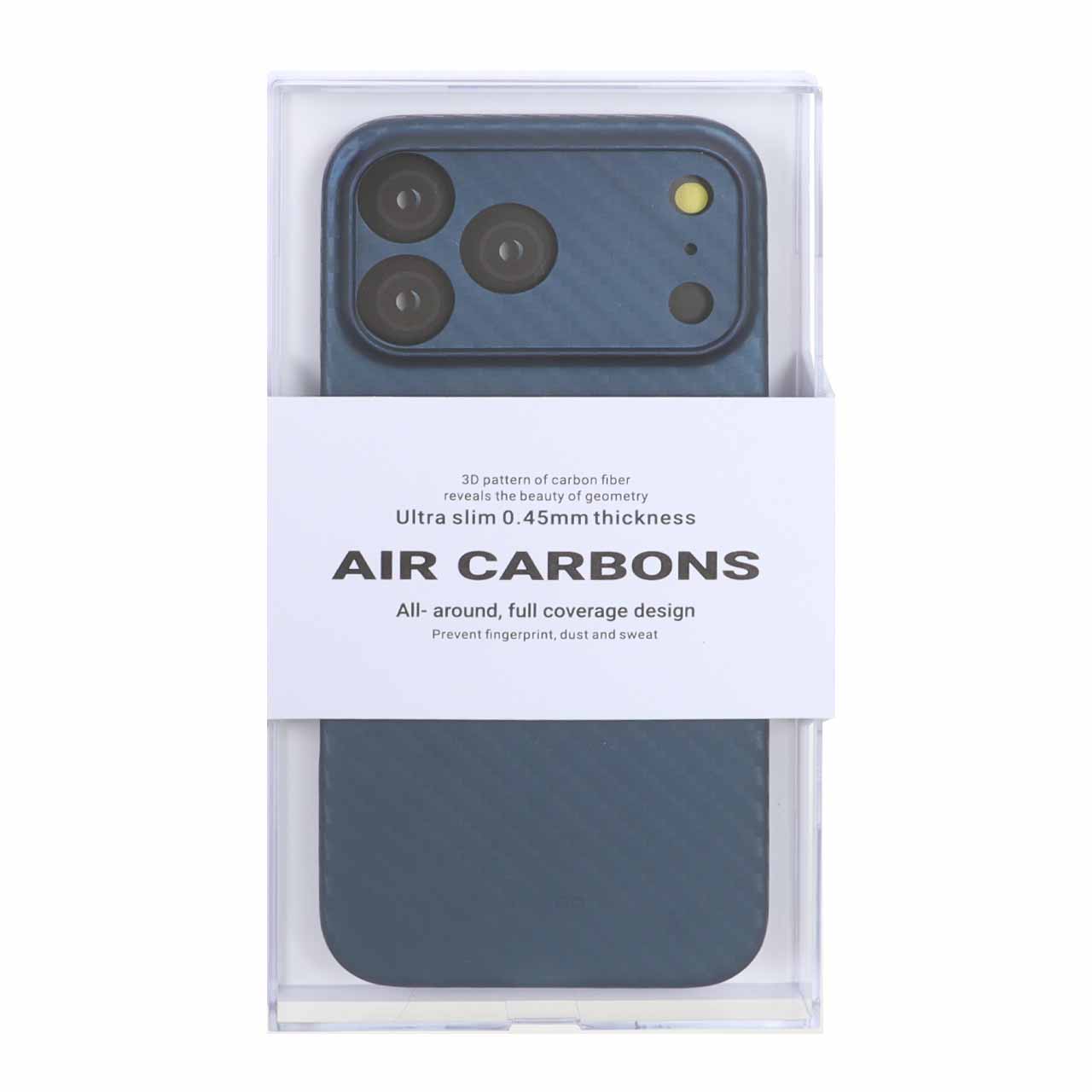 قاب محافظ لنزدار Original KDoo Air Carbon مدل Apple iPhone 17 Pro Max - آبی ( پک دار) - NTC