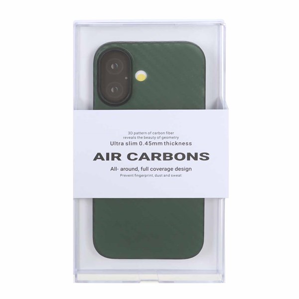 قاب محافظ لنزدار Original KDoo Air Carbon مدل Apple iPhone 17 - سبز ( پک دار) - NTC