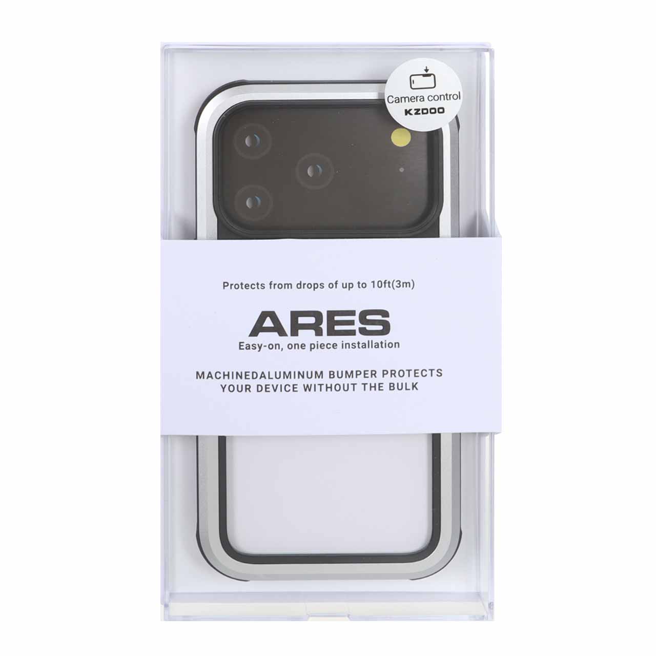 قاب Original KDoo ARES مدل Apple iPhone 17 Pro - نقره ای (پک دار) - NTC