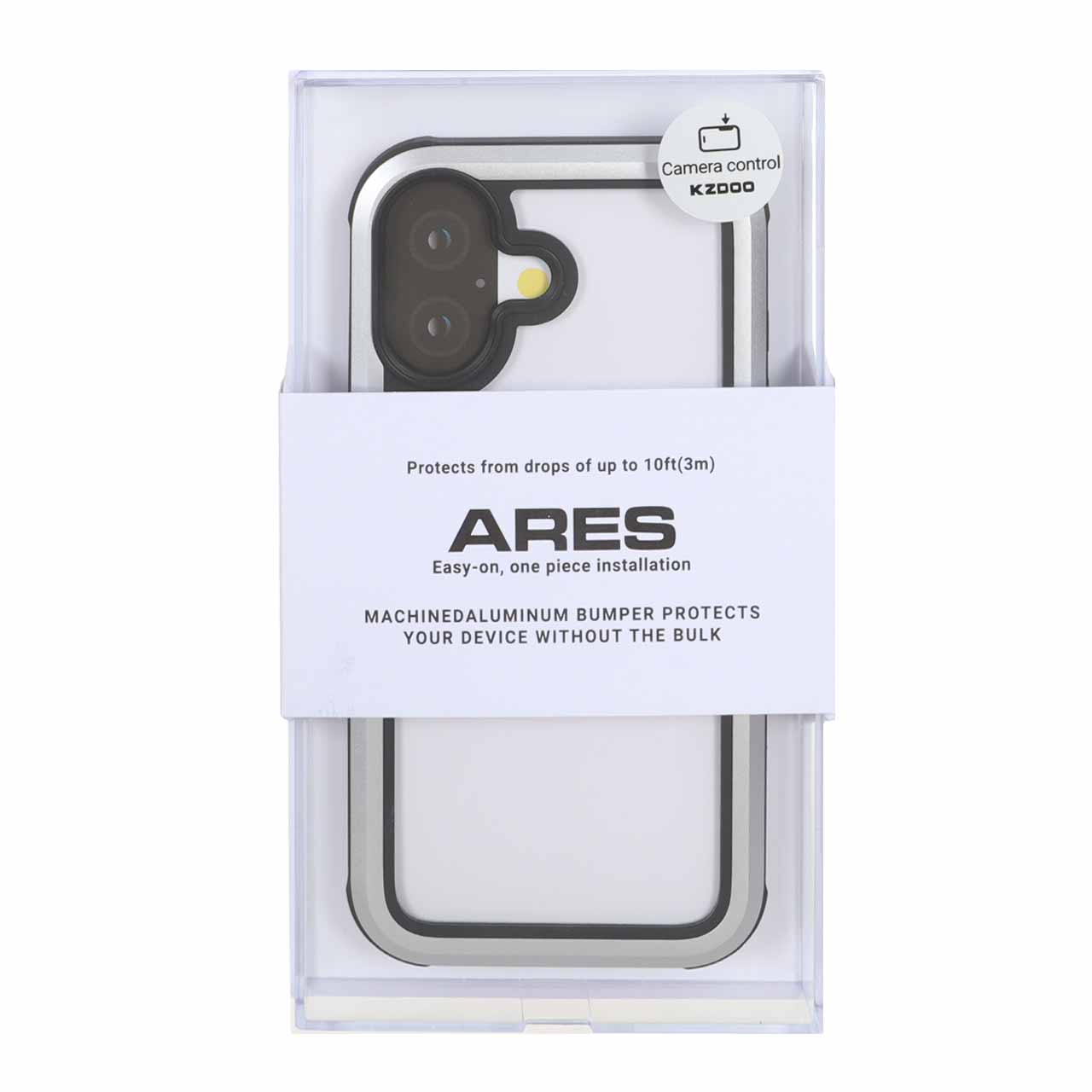 قاب Original KDoo ARES مدل Apple iPhone 17 - نقره ای (پک دار) - NTC