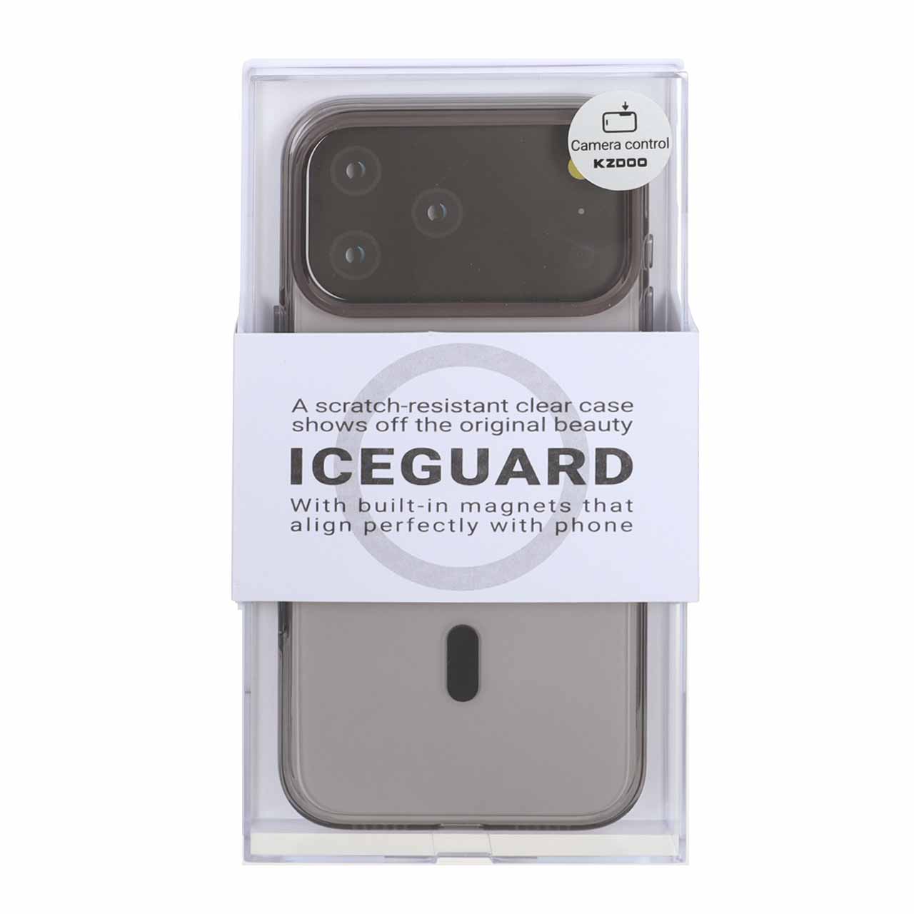 قاب Original KDoo ICEGUARD Magsafe مدل Apple iPhone 17 Pro Max - مشکی (پک دار) - NTC