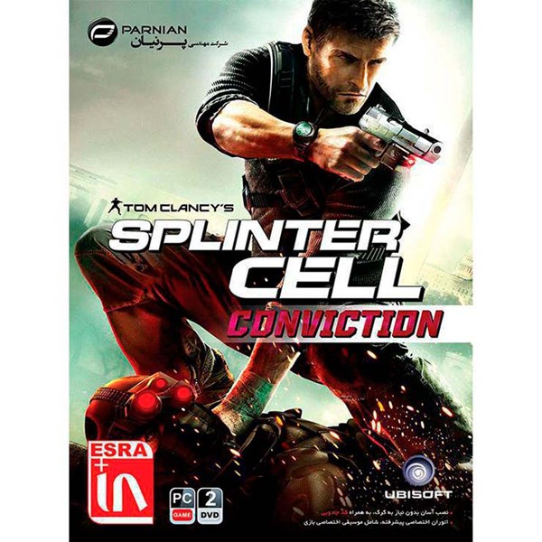 2DVD بازی کامپیوتر Splinter Cell Conviction PC پرنیان