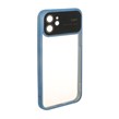 قاب دور رنگی محافظ لنز شیشه ای Apple iPhone 12 - آبی