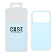 قاب سیلیکونی پاستیلی MagSafe مدل Apple iPhone 17 Pro - آبی (پک دار)