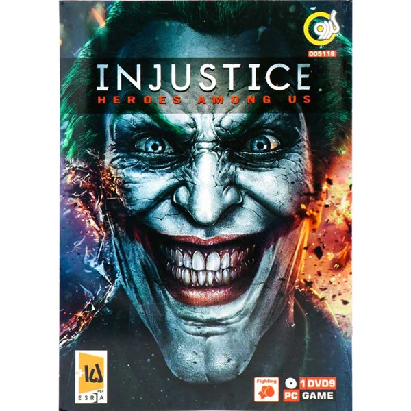 بازی Injustice Heroes Among Us 1DVD9 گردو مناسب برای PC