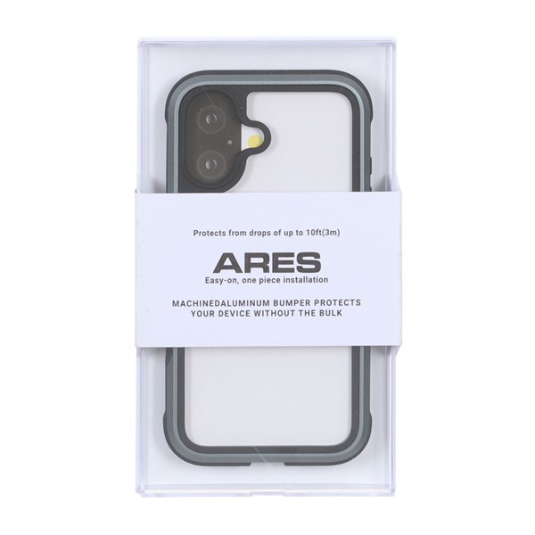 قاب Original KDoo ARES مدل Apple iPhone 16 - خاکستری (پک دار) - NTC