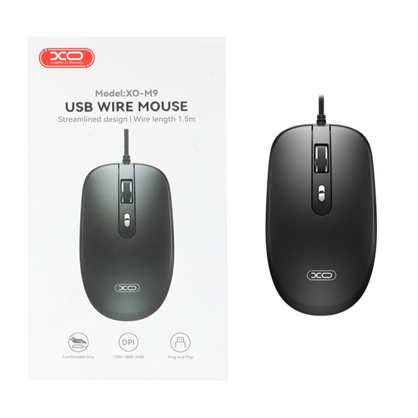 ماوس باسیم XO مدل XO-M9 - مشکی