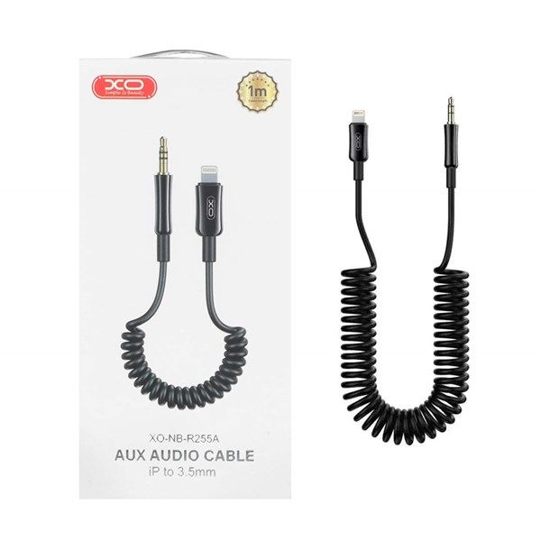 کابل تبدیل XO AUX TO Lightning مدل XO-NB-R255A - مشکی