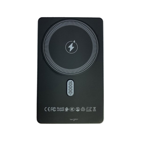 پاوربانک وایرلس PD و فست شارژ Earldom 10000mAh مدل ET-PD49 20W - مشکی (گارانتی HD سرویس)