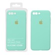 قاب سیلیکونی پاک کنی محافظ لنزدار اورجینال Apple iPhone 7 Plus / iPhone 8 Plus - سبز روشن (پک اصلی)