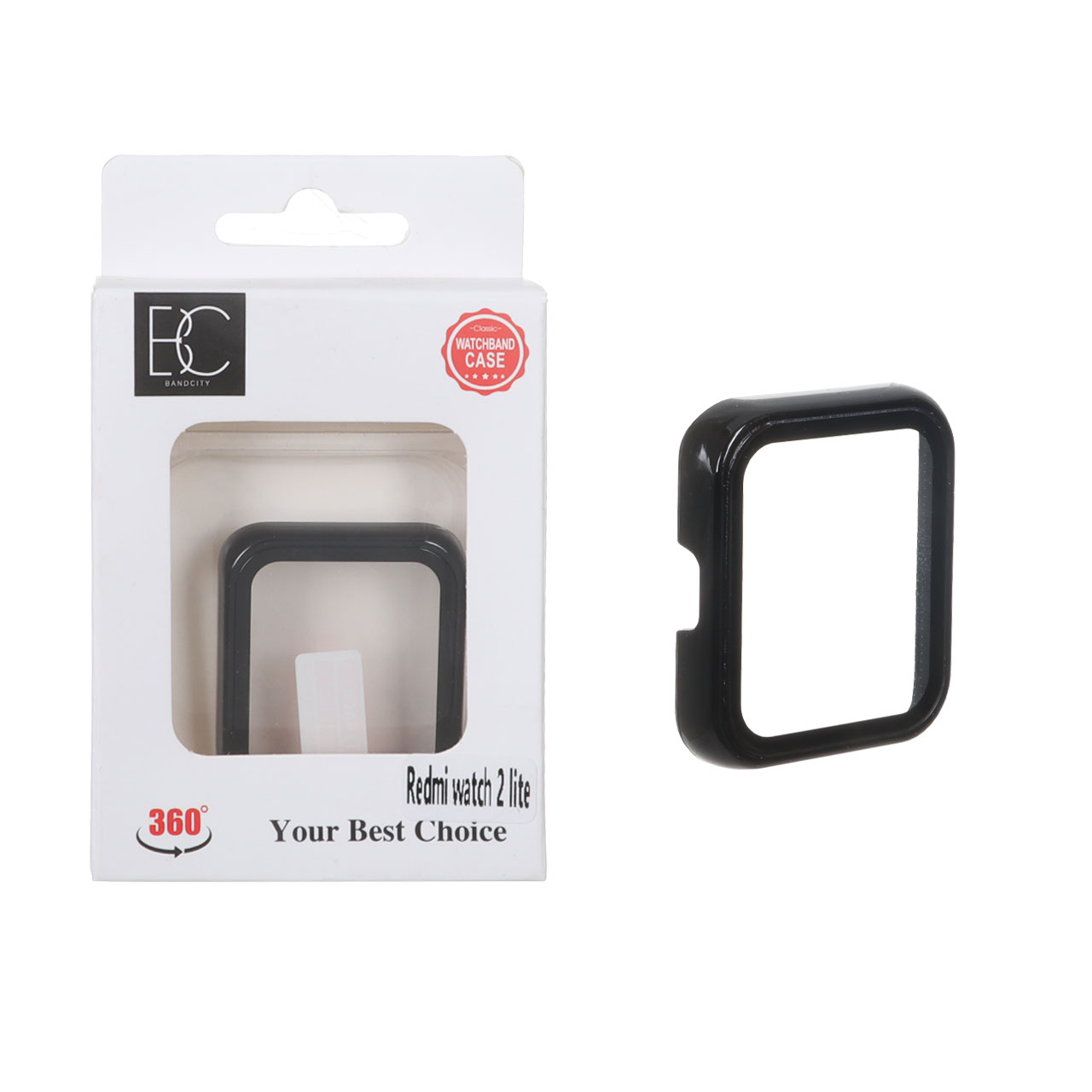 ست محافظ گارد گلس شیائومی واچ Watch 2 Lite - مشکی (پک دار)