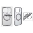 قاب اورجینال Magic Mask استند چرخشی Magsafe مدل Apple iPhone 17 Pro - خاکستری (پک دار)