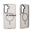 قاب اورجینال Magic Mask مات Magsafe بلک لنز Samsung Galaxy S25 FE - خاکستری (پک دار)