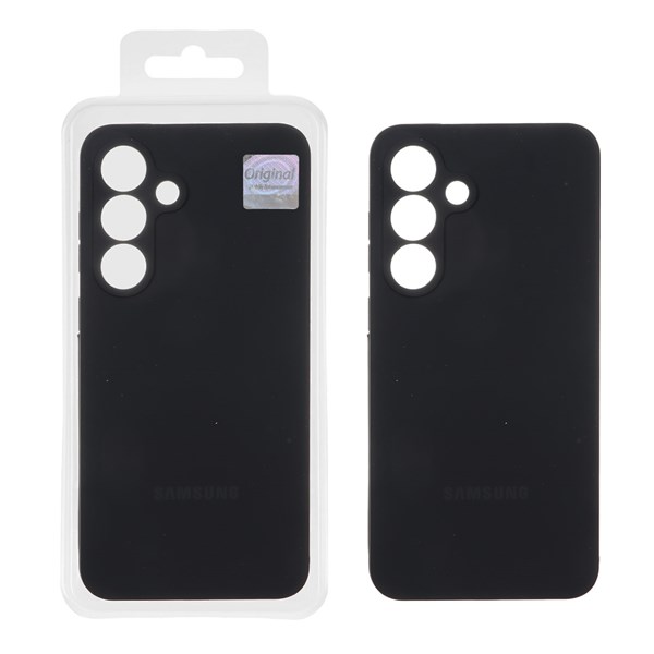 قاب سیلیکونی پاک کنی اورجینال Master Quality مدل Samsung Galaxy S25 FE - مشکی (پک دار)