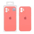 قاب سیلیکونی پاک کنی اورجینال Master Quality مدل Apple iPhone 12 - مرجانی (پک دار)