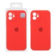 قاب سیلیکونی پاک کنی اورجینال Master Quality مدل Apple iPhone 12 - قرمز (پک دار)
