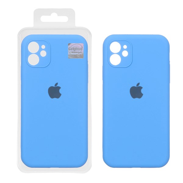 قاب سیلیکونی پاک کنی اورجینال Master Quality مدل Apple iPhone 11 - آبی (پک دار)