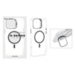 قاب اورجینال Q Series Bracket کریستالی Magsafe لنز استندشو Apple iPhone 16 Pro Max - خاکستری (پک دار)