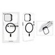 قاب اورجینال Q Series Bracket کریستالی Magsafe لنز استندشو Apple iPhone 16 - مشکی (پک دار)