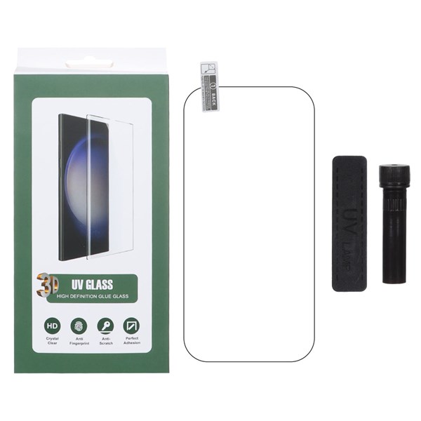 محافظ صفحه نمایش شیشه ای UV 3D Glass مدل Xiaomi Redmi Note 15 Pro Plus (پک دار)