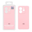 قاب سیلیکونی پاک کنی اورجینال Master Quality مدل Xiaomi Redmi Note 14 4G - صورتی (پک دار)