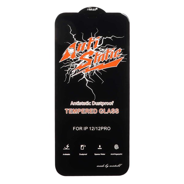 محافظ صفحه نمایش شیشه ای Full Cover Anti Static Mietubl مدل NTC ORG - Apple iPhone 12 / iPhone 12 Pro