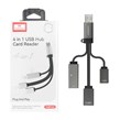 هاب 4 پورت Earldom USB3.0 مدل HUB16A - مشکی