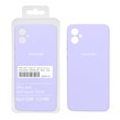 قاب سیلیکونی پاک کنی اورجینال درجه یک Samsung Galaxy A05 - یاسی روشن (پک دار) - NTC