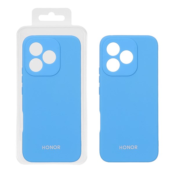 قاب نیو سیلیکون محافظ لنزدار RFF مدل Honor 400 Lite - آبی (پک دار)