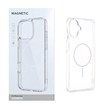 قاب اورجینال Magnetic دور ژله ای MagSafe مدل Samsung Galaxy A07 - سفید (پک دار)