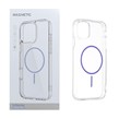 قاب اورجینال Magnetic دور ژله ای MagSafe مدل Apple iPhone 11 - بنفش روشن (پک دار)