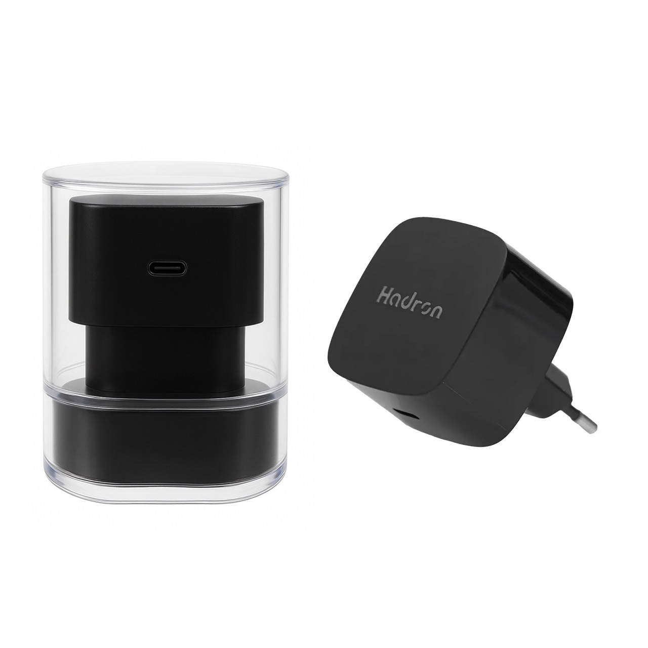 شارژر دیواری فست و PD تک پورت هادرون مدل C1013 33W - مشکی