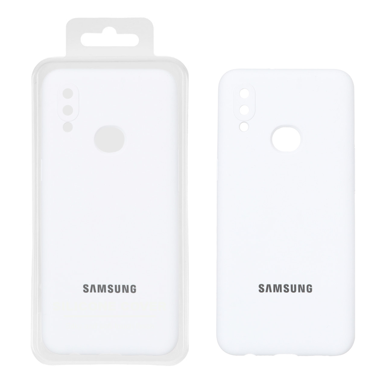 قاب سیلیکونی پاک کنی اورجینال Master Quality مدل Samsung Galaxy A10s - سفید (پک دار)