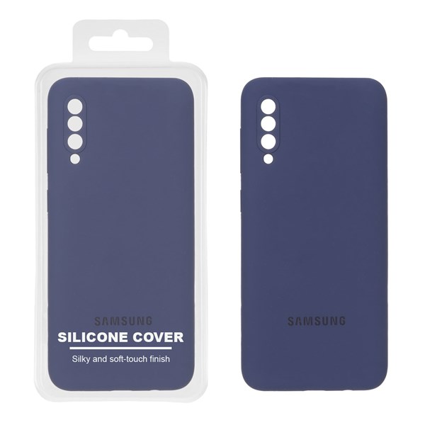 قاب سیلیکونی پاک کنی اورجینال Master Quality مدل Samsung Galaxy A50 / A50s / A30s - سرمه ای کد 1 (پک دار)