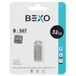 فلش مموری BEXO USB2.0 مدل B-507 ظرفیت 32GB - نقره ای (گارانتی داده پردازی آواتک)