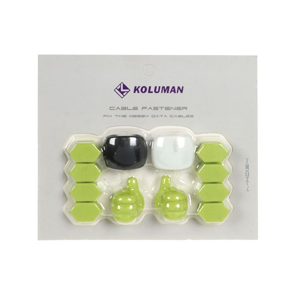 نگه دارنده کابل Koluman مدل K-HD124 - سبز