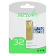 فلش مموری Save it USB2.0 مدل SKY ظرفیت 32GB - طلایی (گارانتی مادام العمر آی تین)