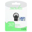 فلش مموری Save it USB2.0 مدل SEGO ظرفیت 32GB - خاکستری (گارانتی مادام العمر آی تین)