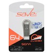 فلش مموری Save it USB3.2 Type-C مدل SIGMA ظرفیت 64GB - نقره ای (گارانتی مادام العمر آی تین)