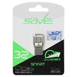فلش مموری Save it USB3.2 Type-C مدل SMART ظرفیت 32GB - نقره ای (گارانتی مادام العمر آی تین)