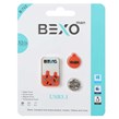 فلش مموری BEXO USB3.1 مدل B-712 ظرفیت 32GB - نارنجی (گارانتی داده پردازی آواتک)