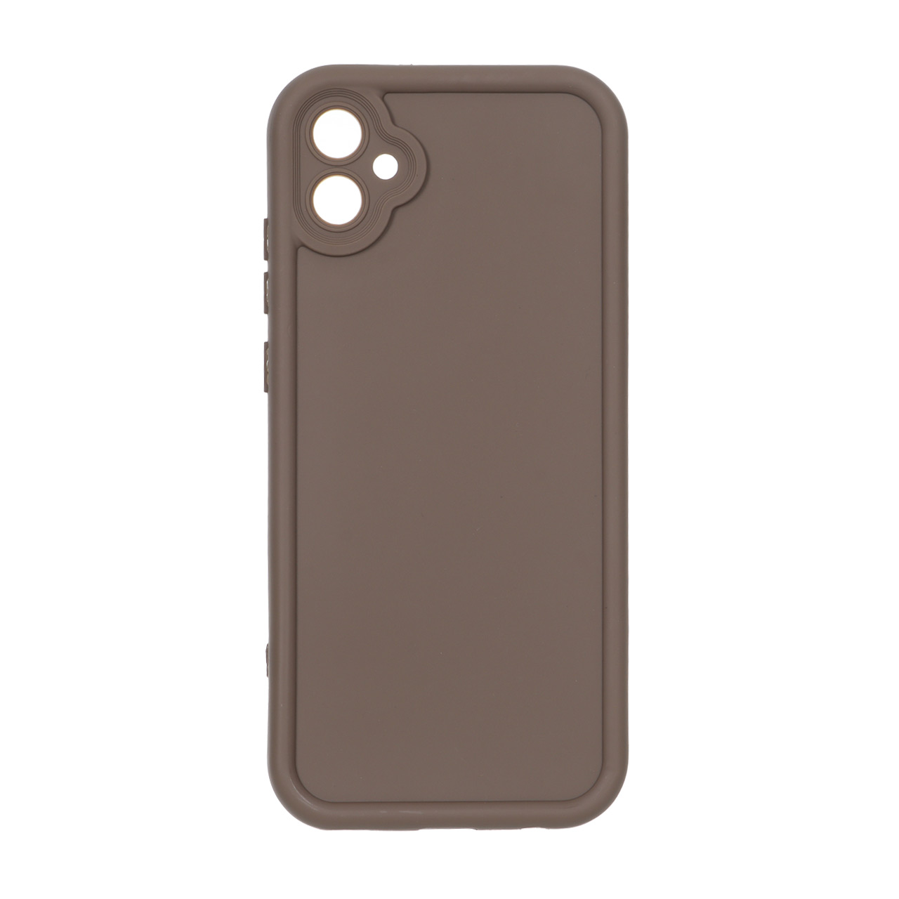 قاب Solid Case مدل Samsung Galaxy A04e / M04 / F04 - قهوه ای