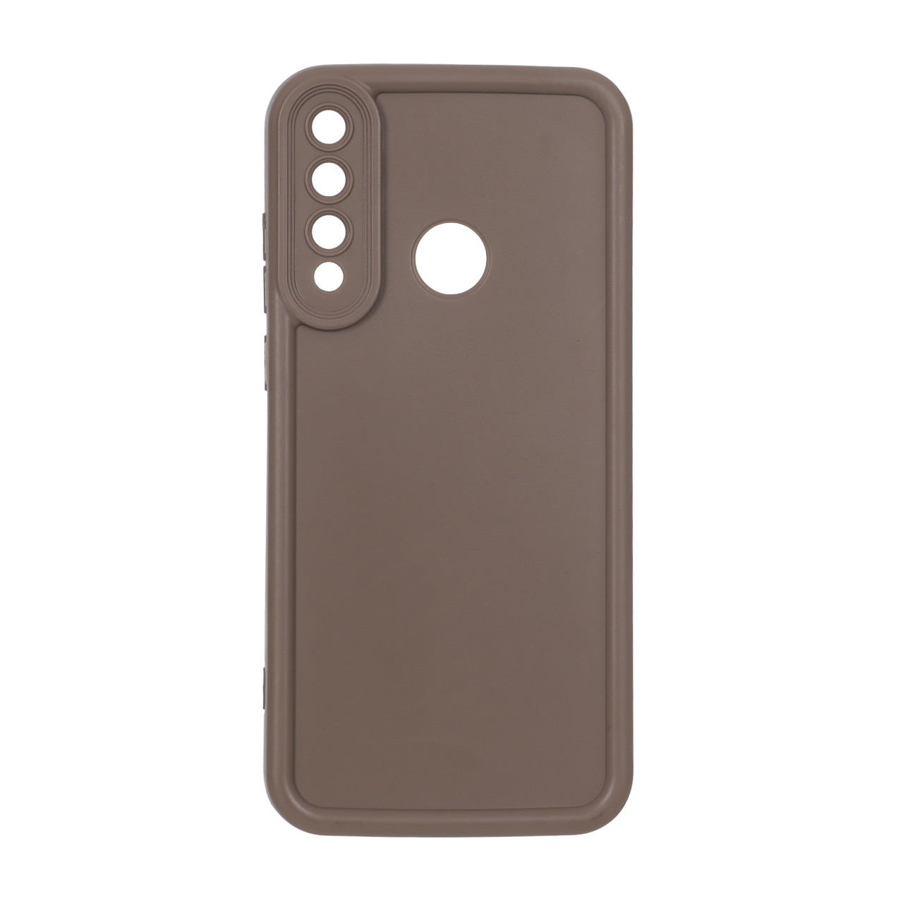 قاب Solid Case مدل Huawei Y6P - قهوه ای